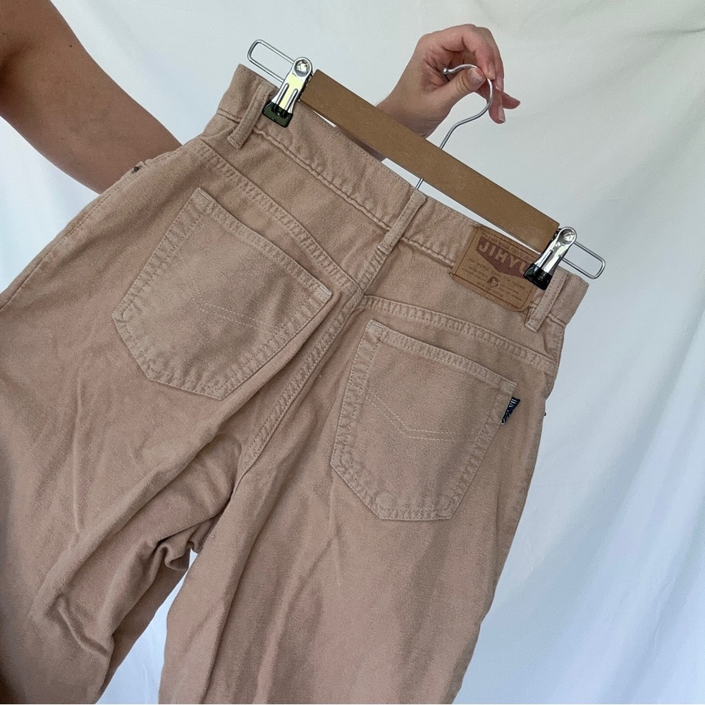 ❌SOLD❌High waisted suede pants